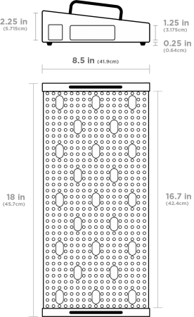 Temple Audio Design Solo 18 Pedalboard, Gunmetal Grey